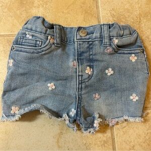 Cat & Jack Embroidered Jean Shorts